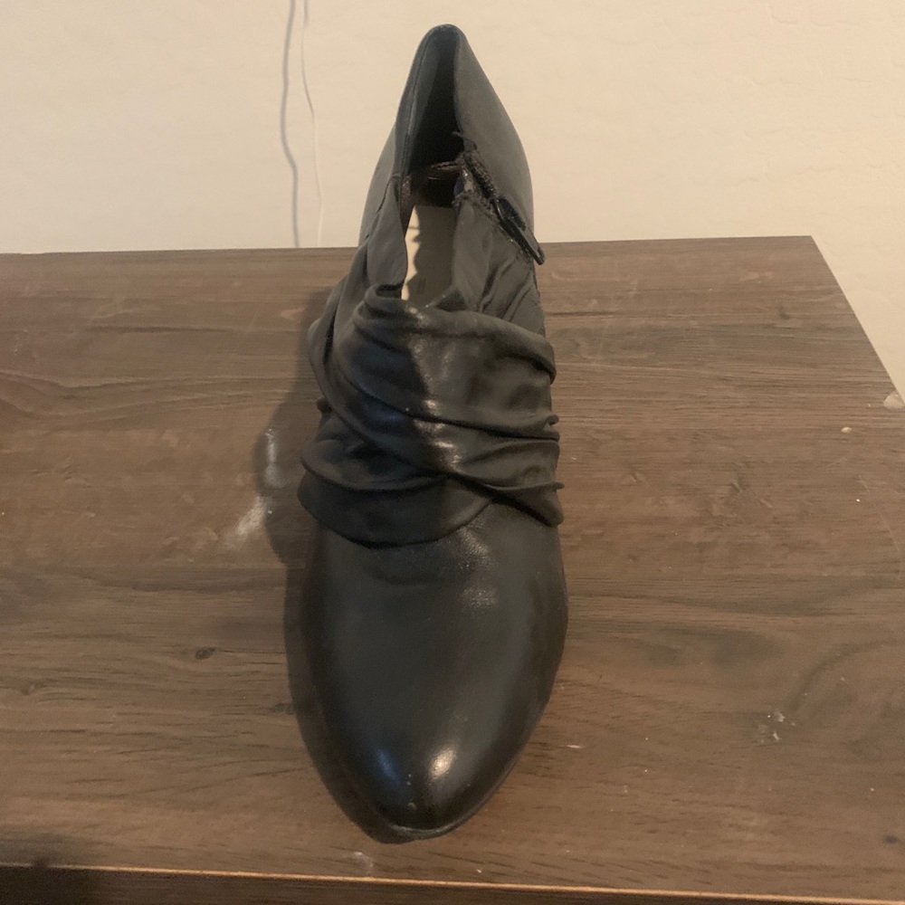 INC Leather Booties
